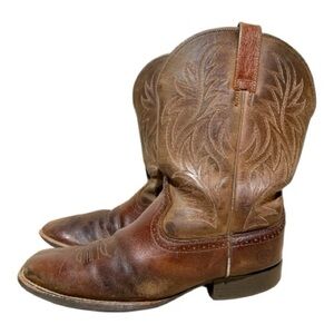 Ariat Men's Square Toe Leather Western Boots Style 10016291 Size 11EE